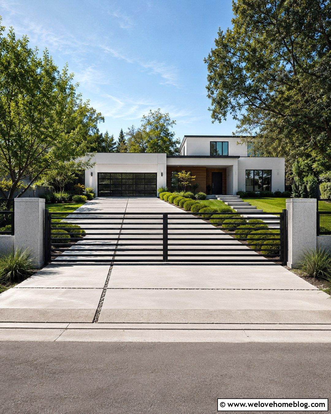 Modern Aluminum Driveway Gate - 20 Choosing A Driveway Gate Ideas