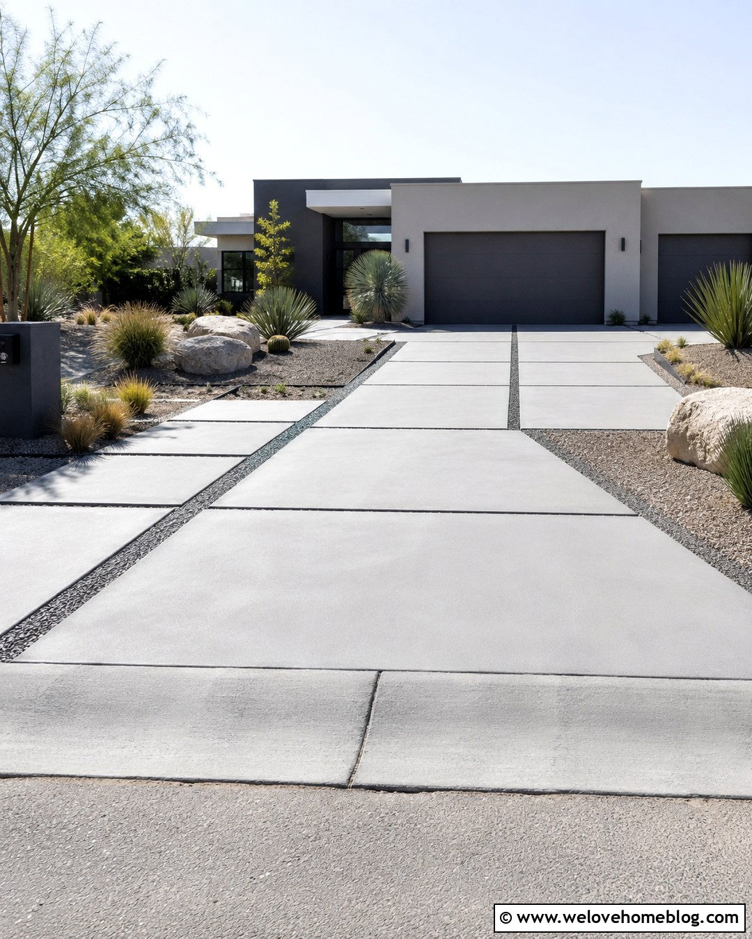 20 Big Front Yard Landscaping Driveways Ideas to Inspire You