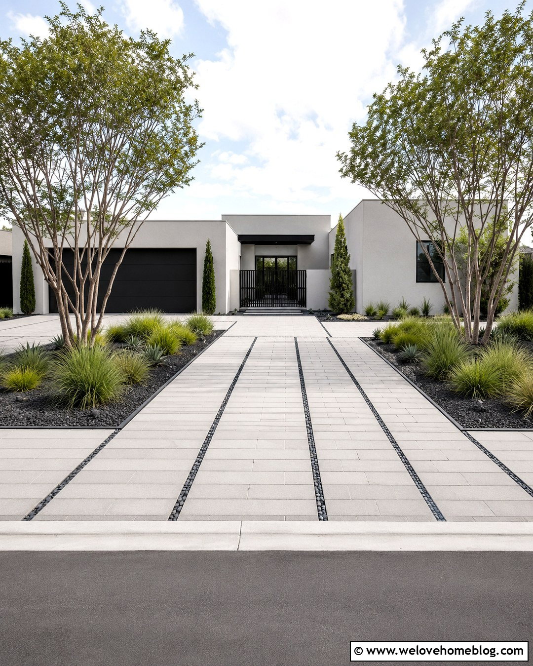 20 Modern Driveway Design Entrance Ideas That Wow Guests