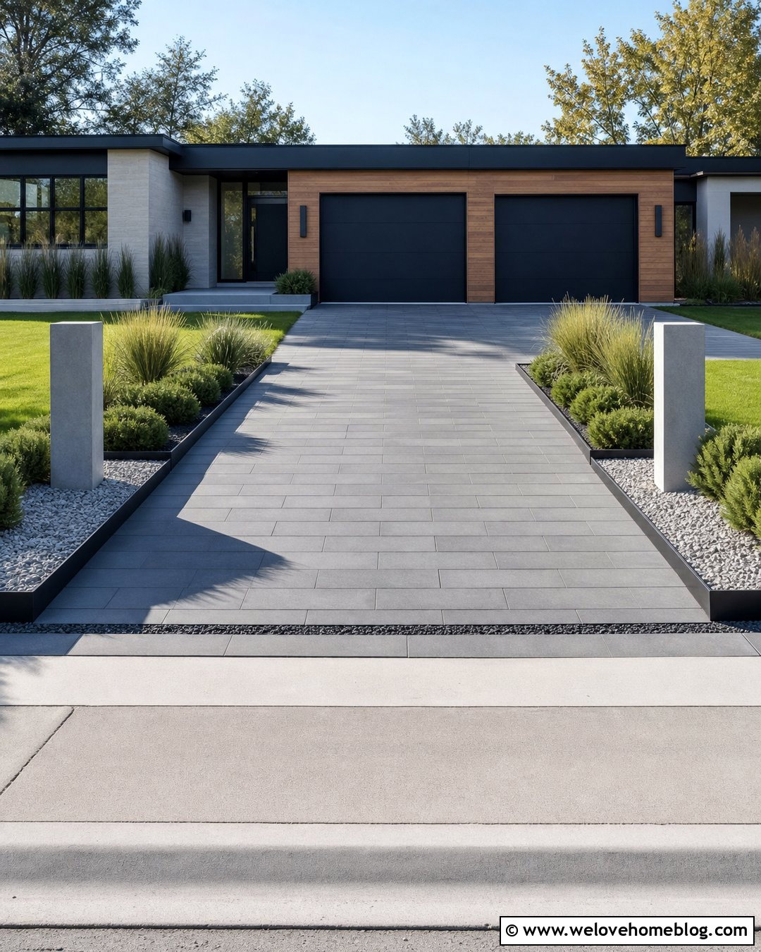Modern End Of Driveway Landscaping - 20 landscape end of driveway ideas