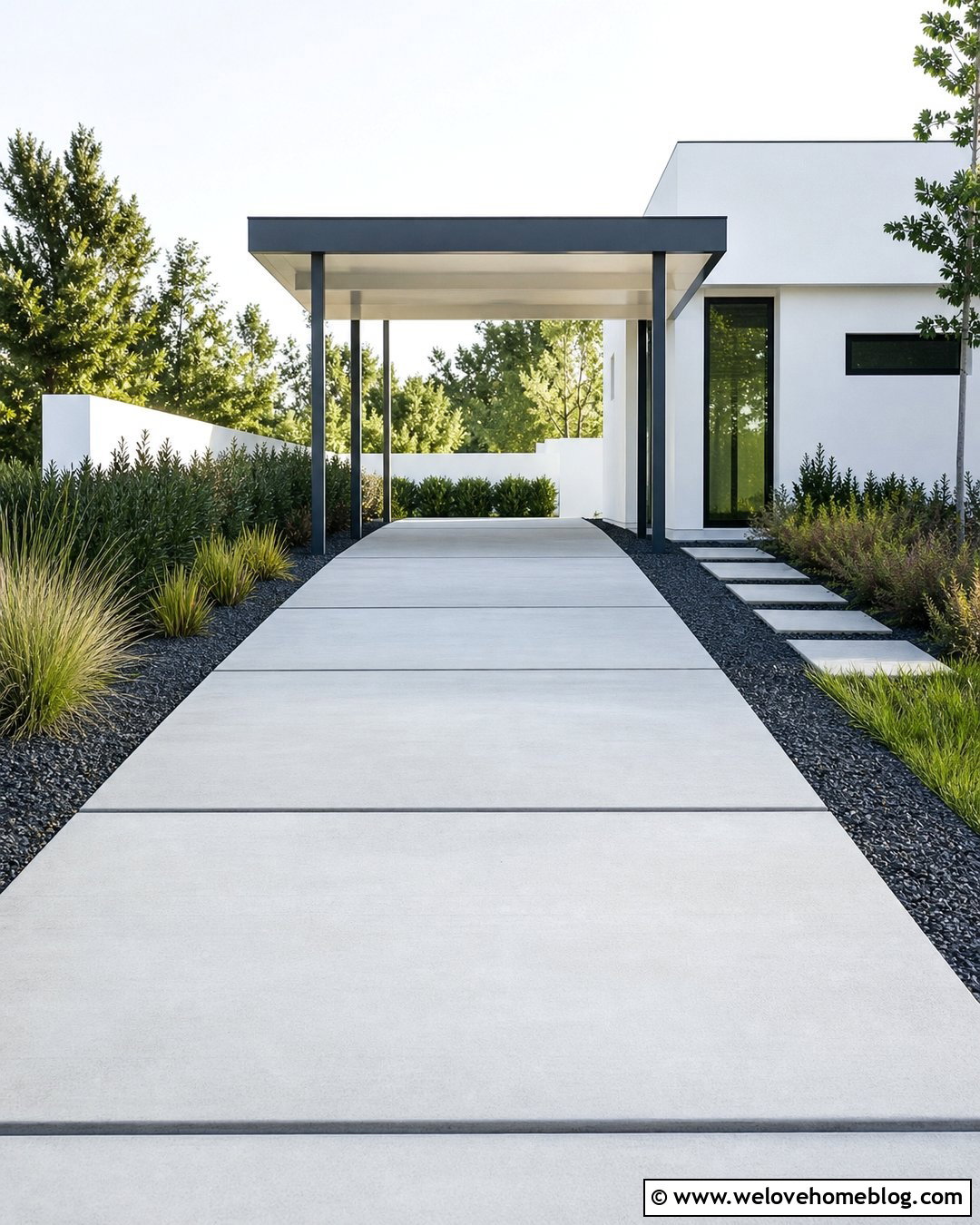 20 Driveway Cover Car Ports Ideas for All-Weather Parking