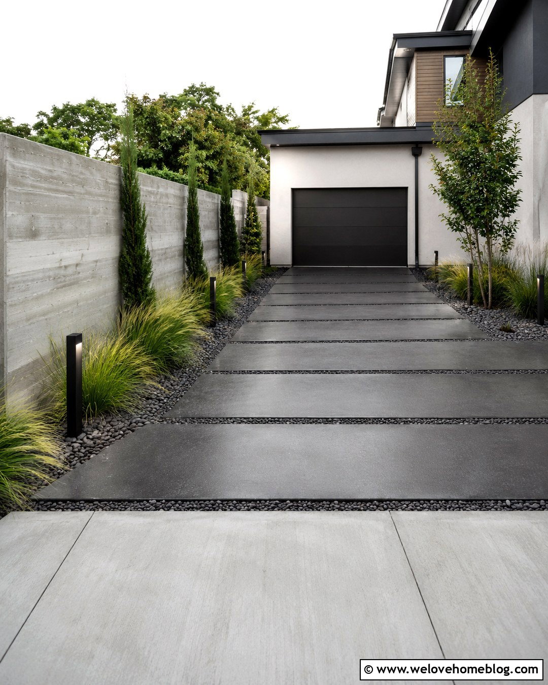 Modern Side Driveway - 20 Driveway Side Of House Ideas