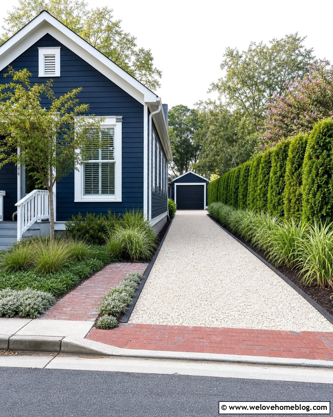 Narrow Crushed Oyster Shell Driveway For Small Yards - 20 Crushed Oyster Shell Driveway Ideas