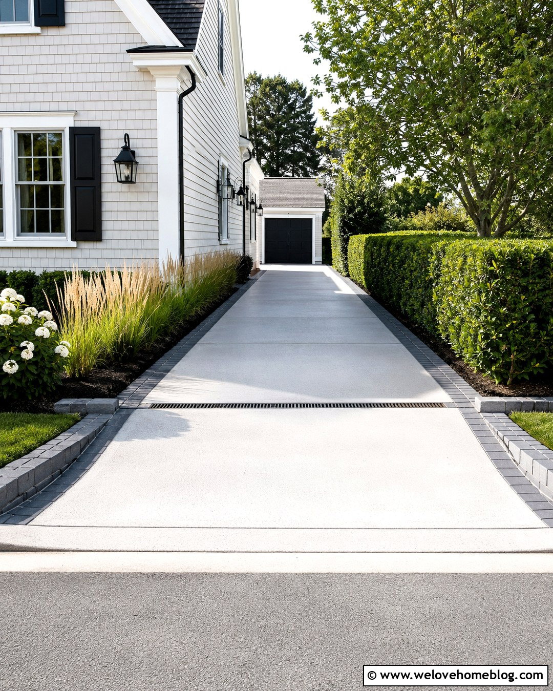 Narrow Curb Ramp With Side Yard Driveway - 20 curb ramp driveway ideas
