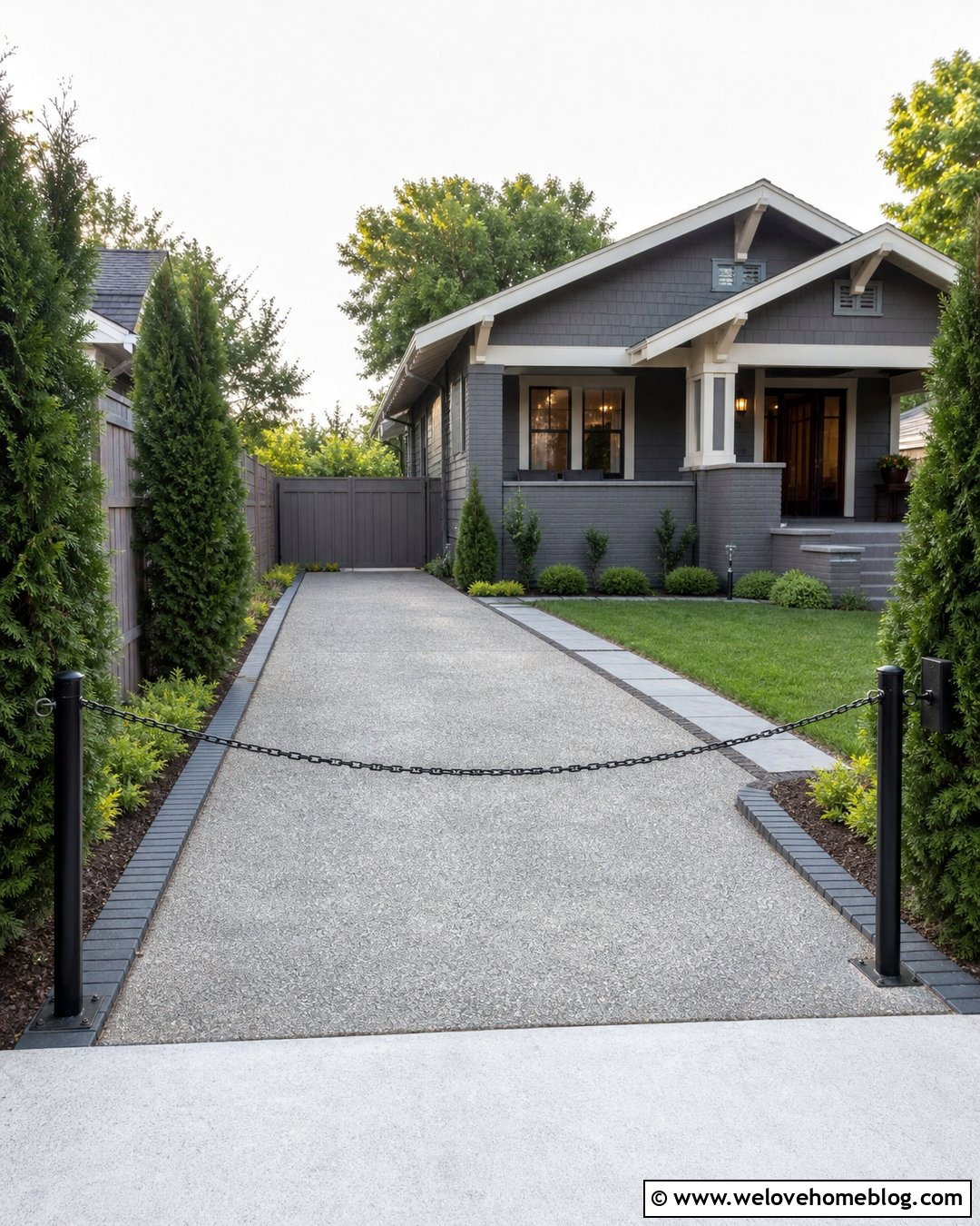 Narrow Driveway Chain Barrier - 20 Driveway Chain Barrier Ideas