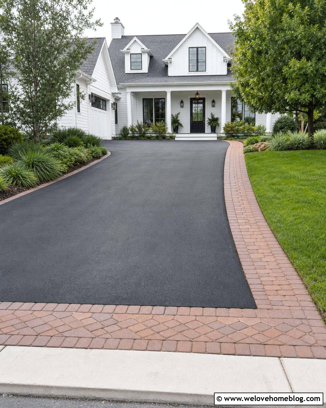 Narrow Driveway Ribbon Extension - 20 Extend Driveway Ideas