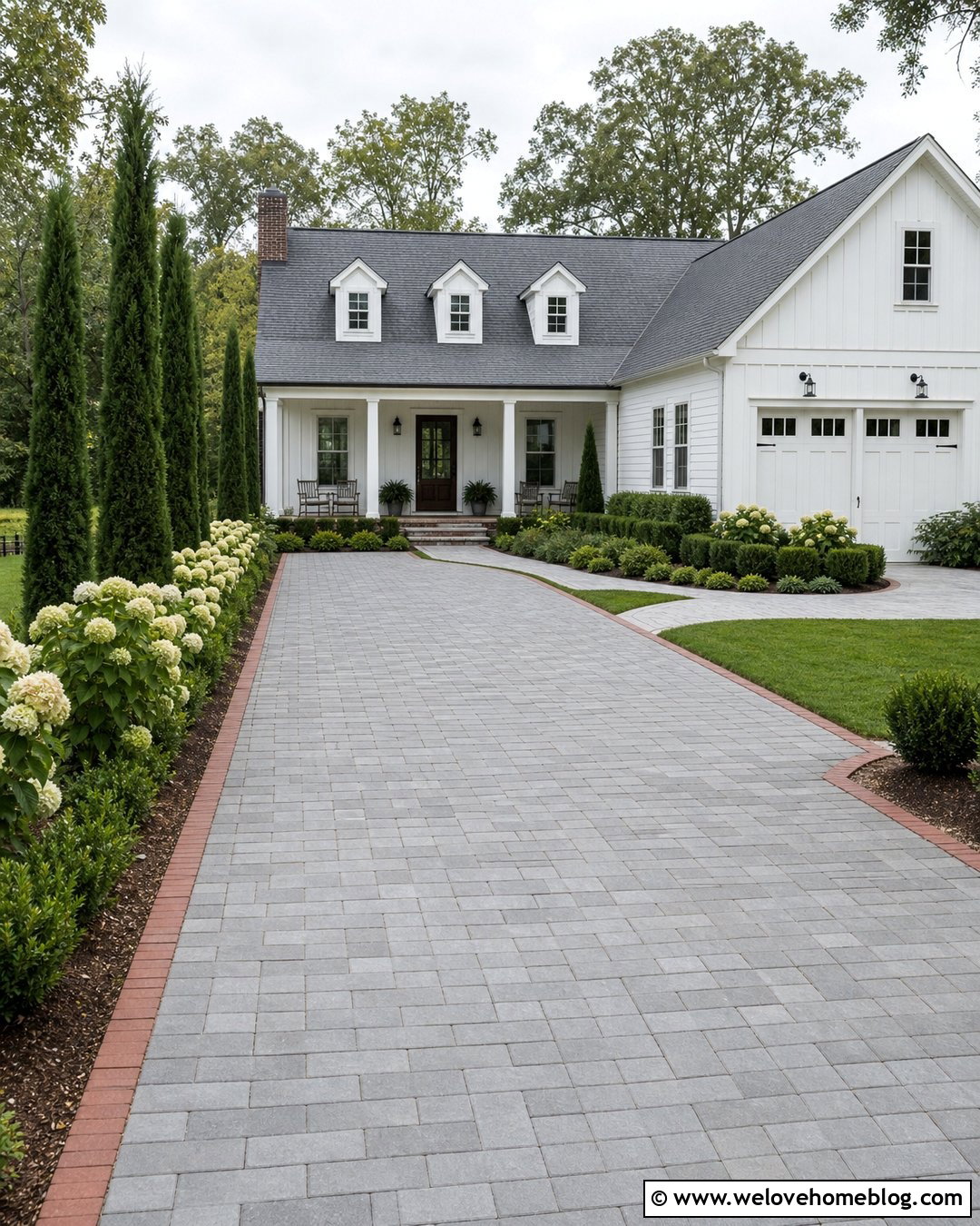 Narrow Farmhouse Driveway - 35 farmhouse driveway ideas