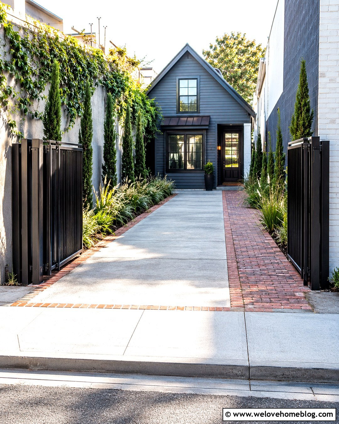 Narrow Folding Driveway Gate - 20 folding gates driveway ideas