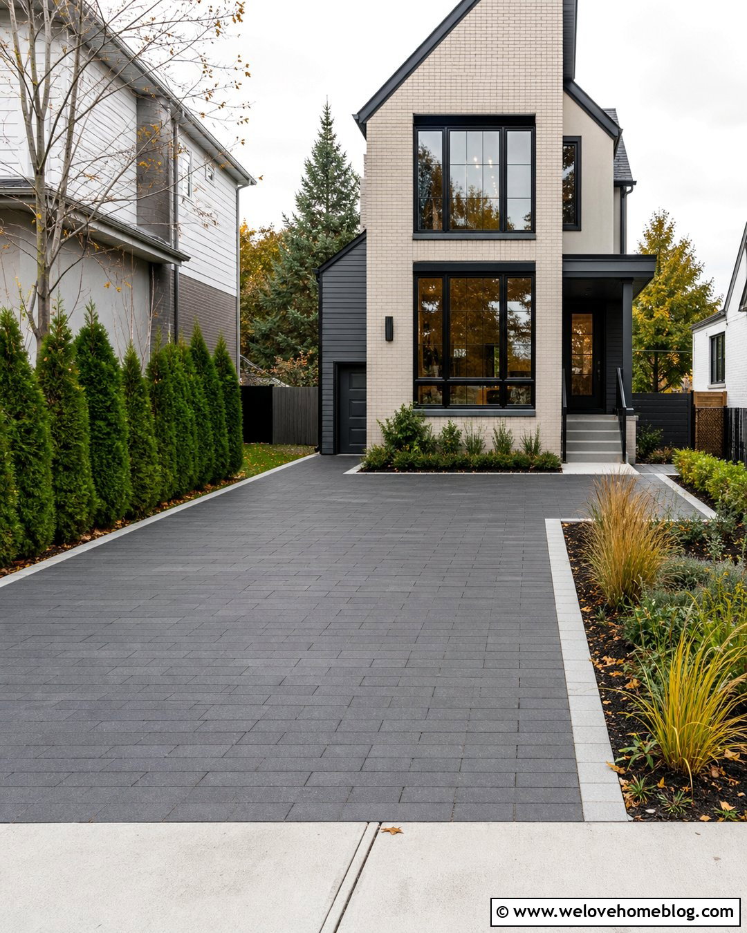 Narrow Lot Offset Driveway Turnaround - 20 Turnaround Driveway Ideas