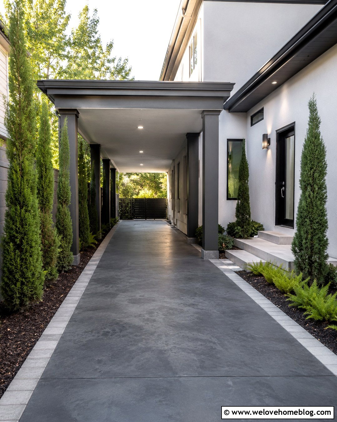 Narrow Porte Cochere Driveway - 20 Porte Cochere Driveway Modern Ideas
