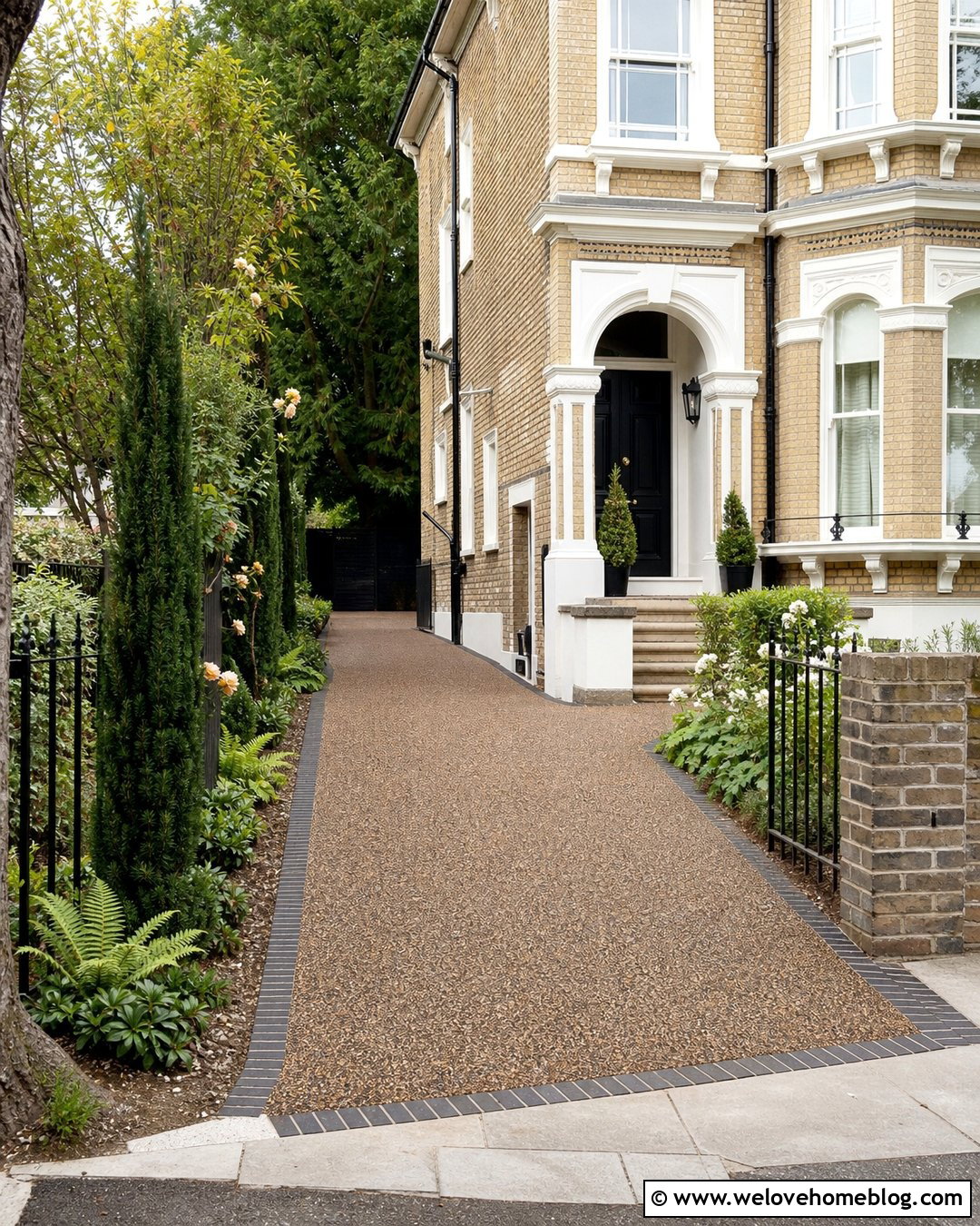Narrow Victorian Driveway With Side Garden - 25 victorian driveway ideas