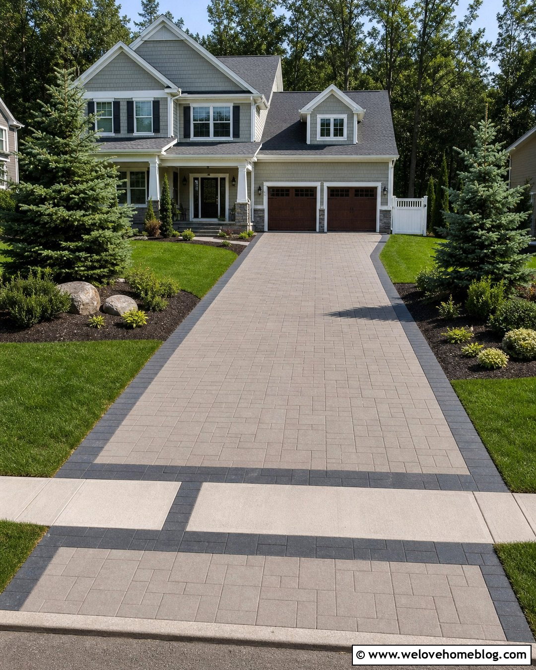 Nicolock Driveway With Heated Pavers