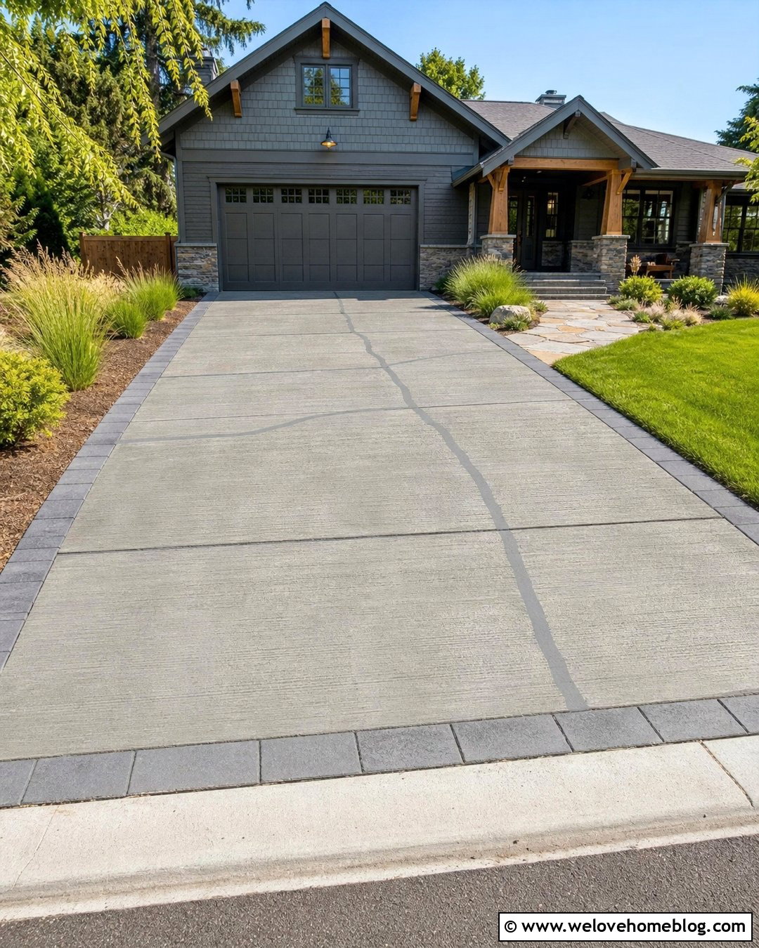 Patch Wide Concrete Driveway Cracks With Repair Mortar - 20 How To Fix Cracked Concrete Driveway Ideas