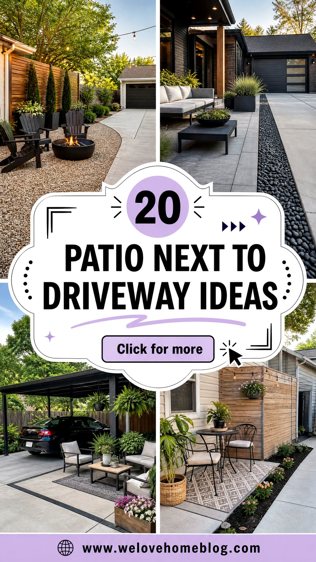 20 Patio Next to Driveway Ideas for a Smart Outdoor Layout - 20 Patio Next to Driveway Ideas for a Smart Outdoor Layout