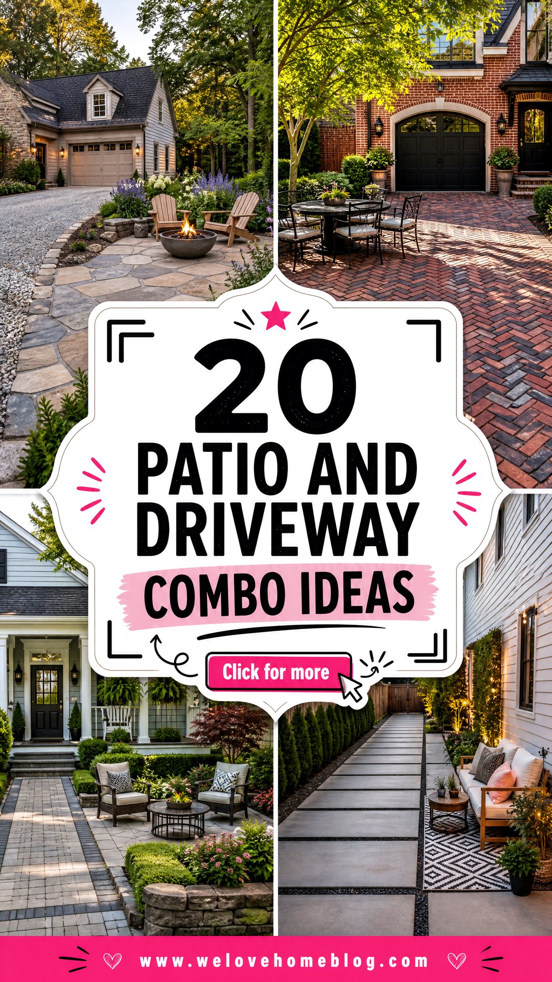 20 Patio and Driveway Combo Ideas for Seamless Outdoor Living - 20 Patio and Driveway Combo Ideas for Seamless Outdoor Living