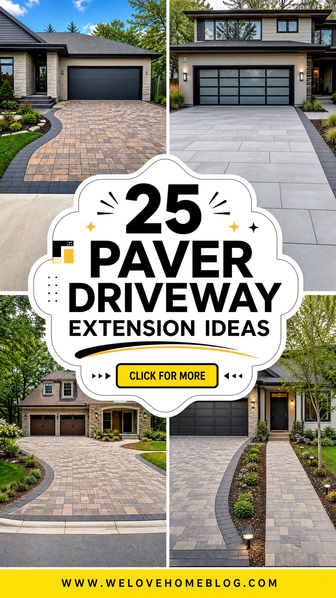 25 Paver Driveway Extension Ideas for More Space and Style - 25 Paver Driveway Extension Ideas for More Space and Style
