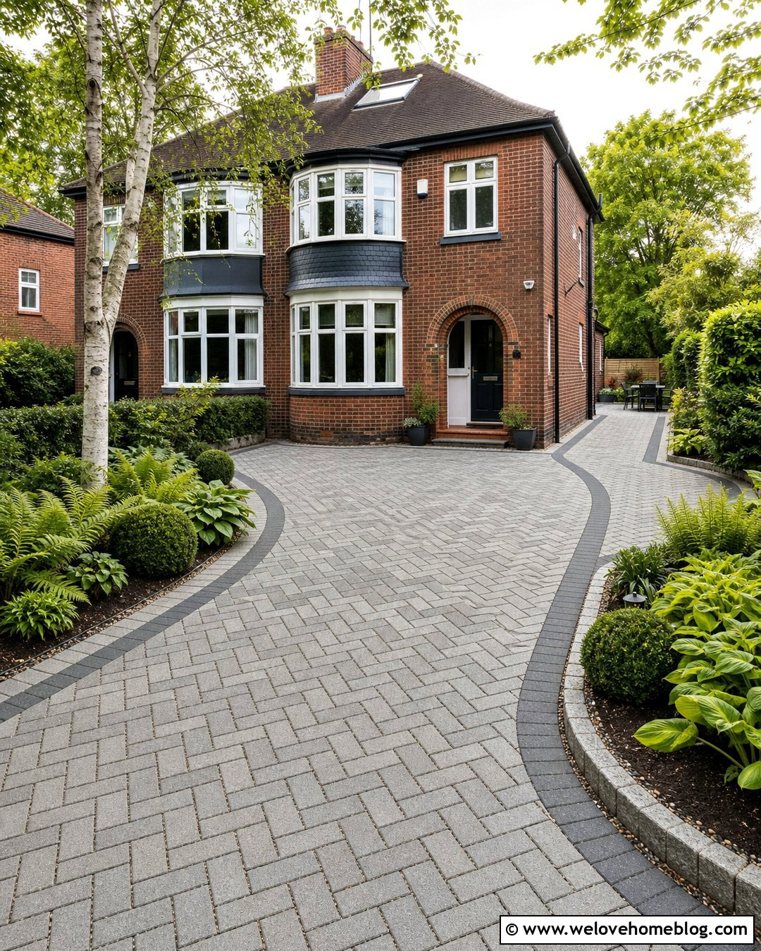 Permeable Block Driveway And Matching Patio - 20 Driveways And Patios In Didsbury Ideas