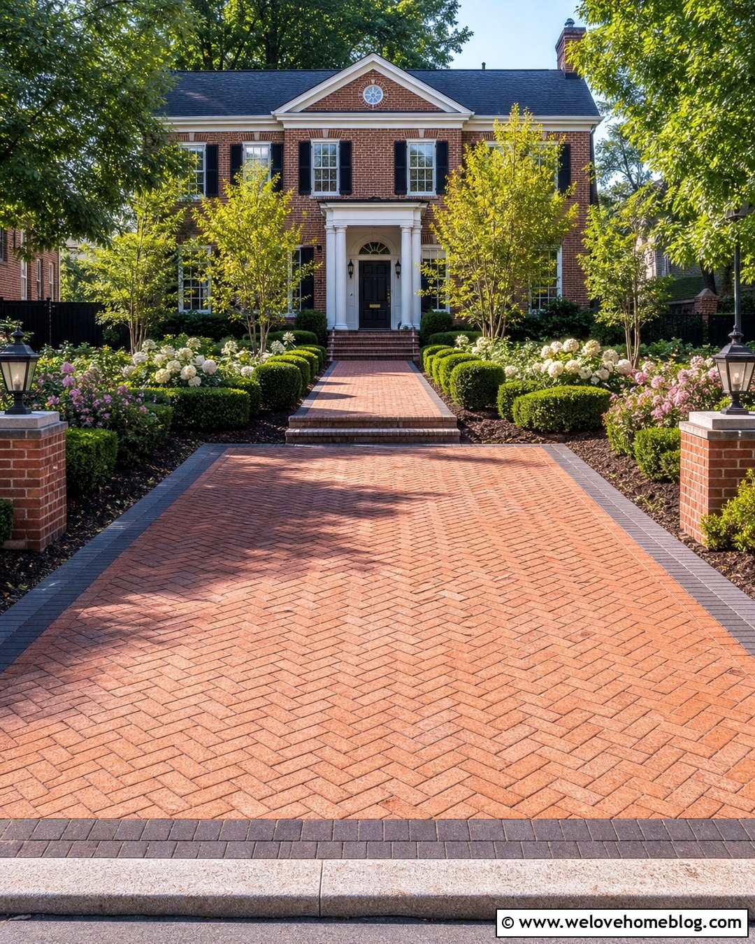 Permeable Brick Driveway - 20 permeable driveway design ideas