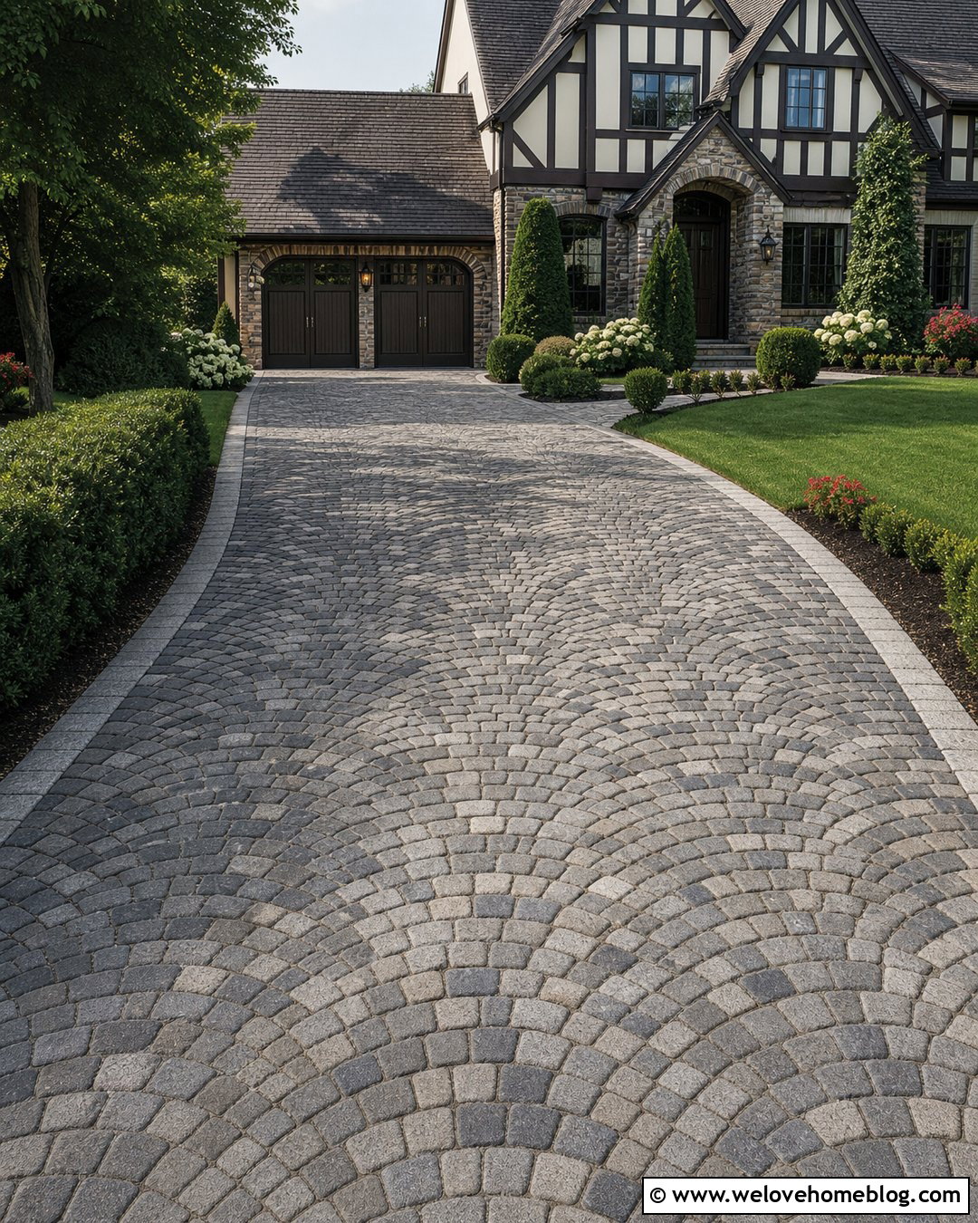 Permeable Cobblestone Paver Driveway - 20 permeable driveway pavers ideas