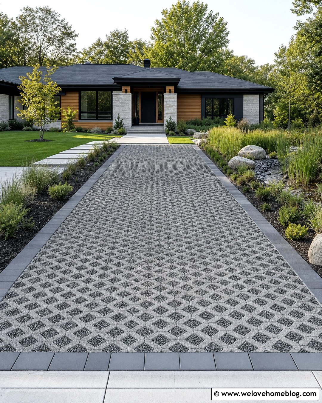 Permeable Driveway Tiles - 35 driveway tiles ideas