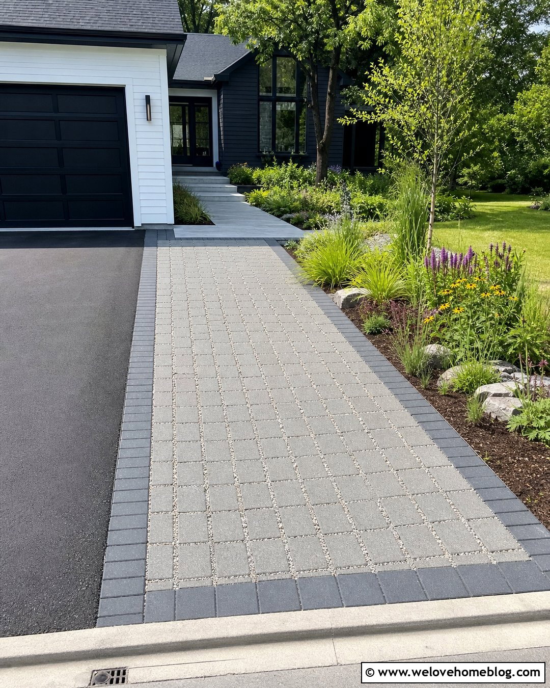 Permeable Paver Driveway Extension - 20 Extend Driveway Ideas