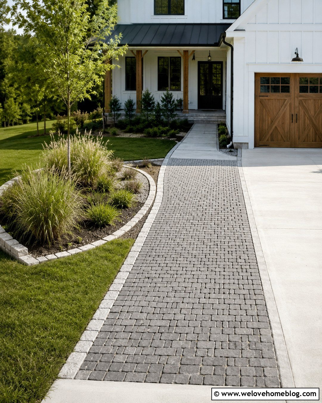 Permeable Paver Driveway Extension - 20 pavers driveway extension ideas