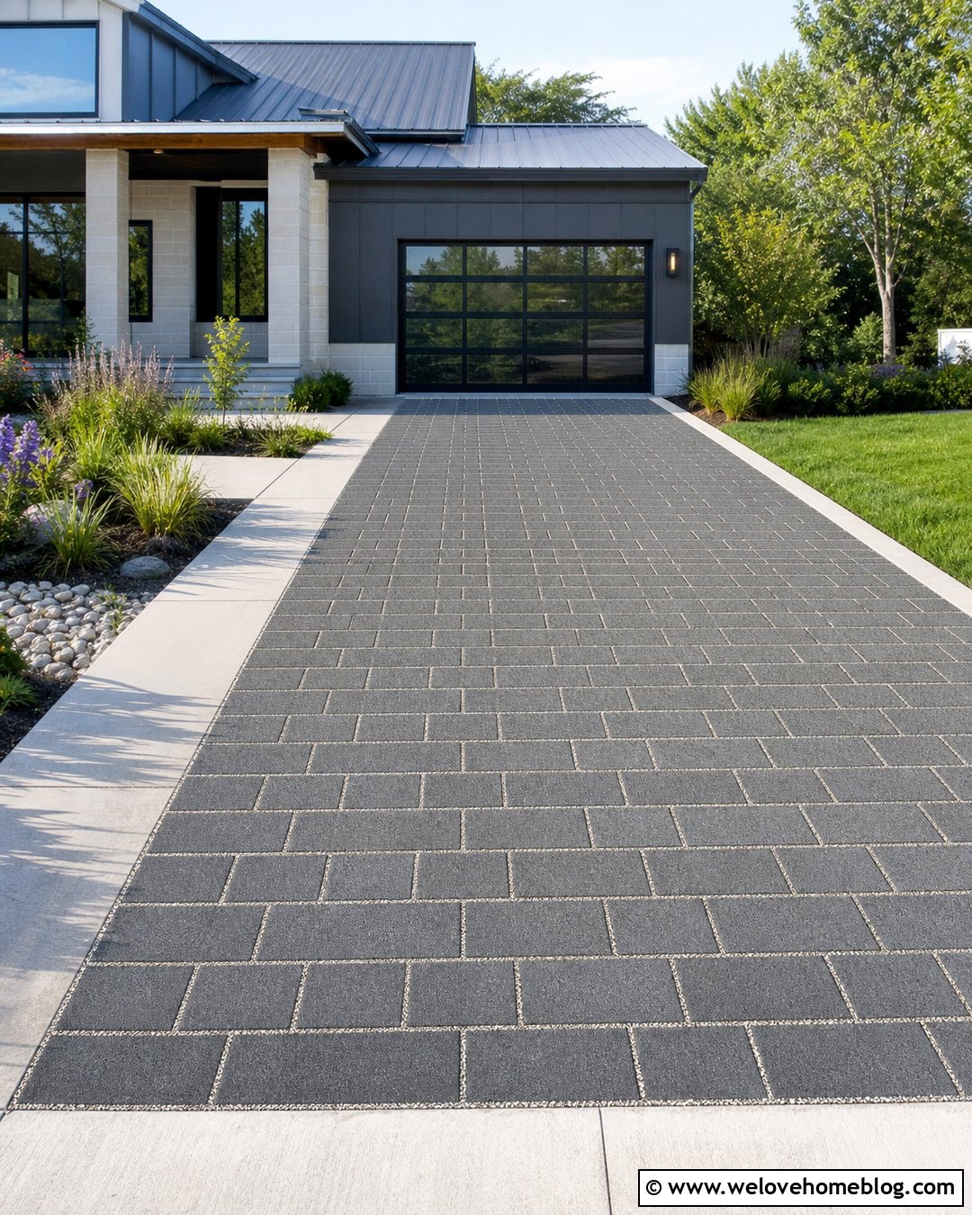 Permeable Paver Driveway Parking - 25 Driveway Parking Ideas