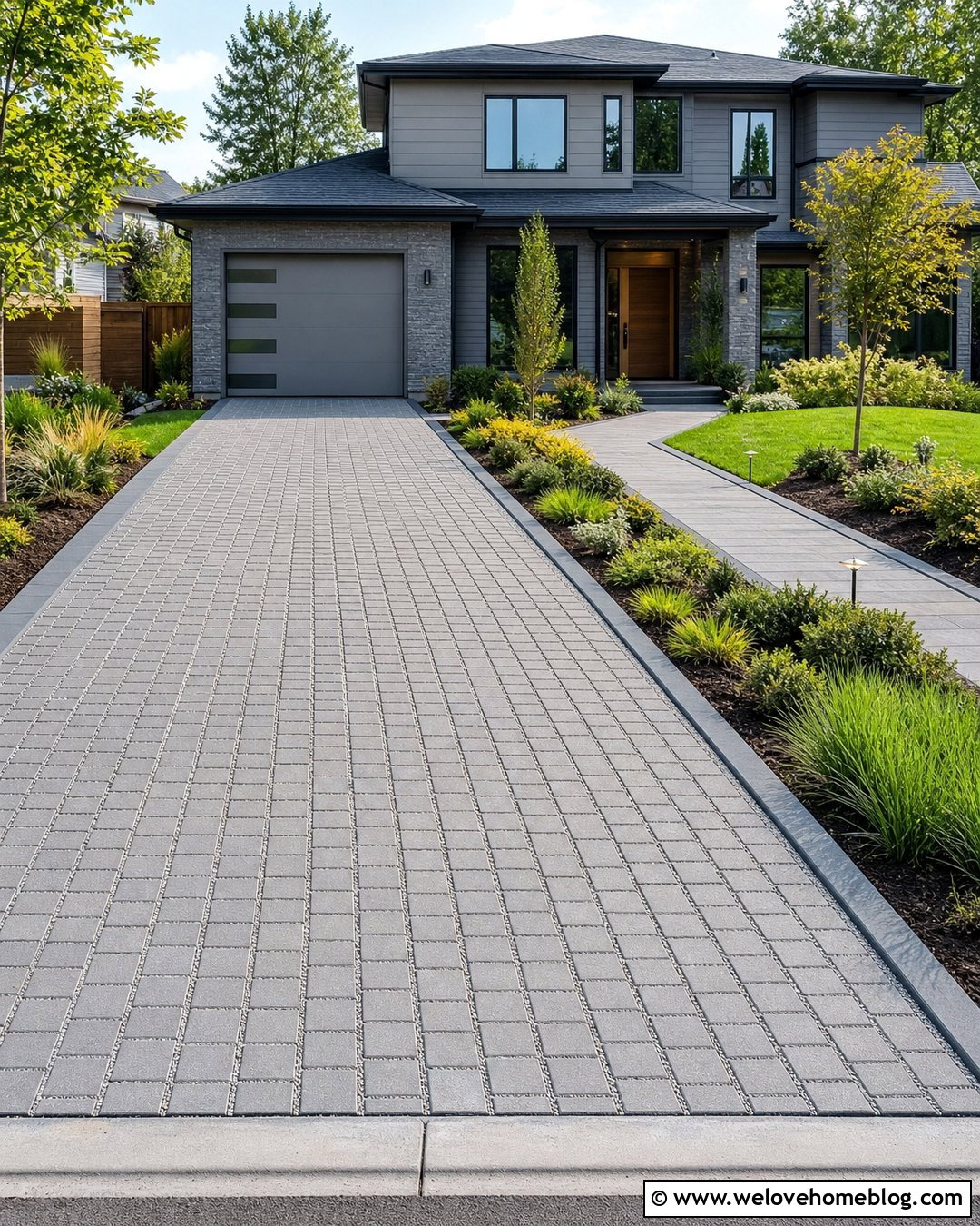 Permeable Paver Driveway With Gravel Joints - 20 lowes pavers for driveway ideas