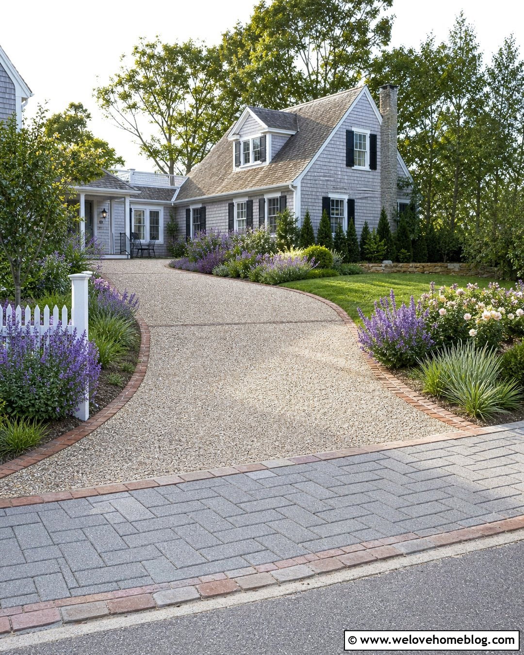 Permeable Paver Driveway With Pea Gravel Fill - 30 Permeable Pavers Driveways Ideas