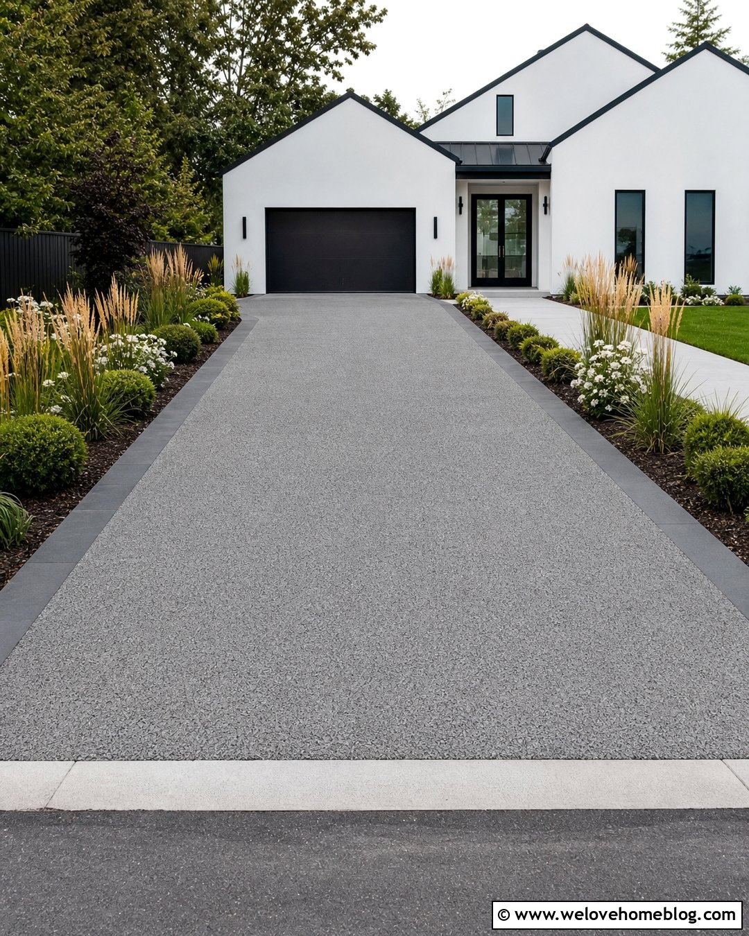 Pervious Concrete Driveway Flooring - 35 Driveway Flooring Ideas
