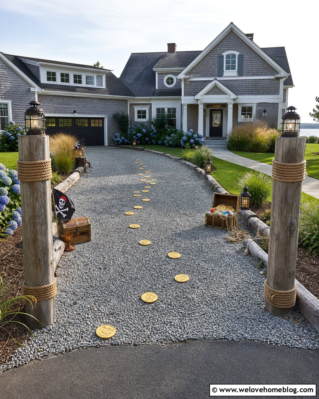 Pirate Treasure Trick Or Treat Driveway - 25 Trick Or Treat Driveway Ideas