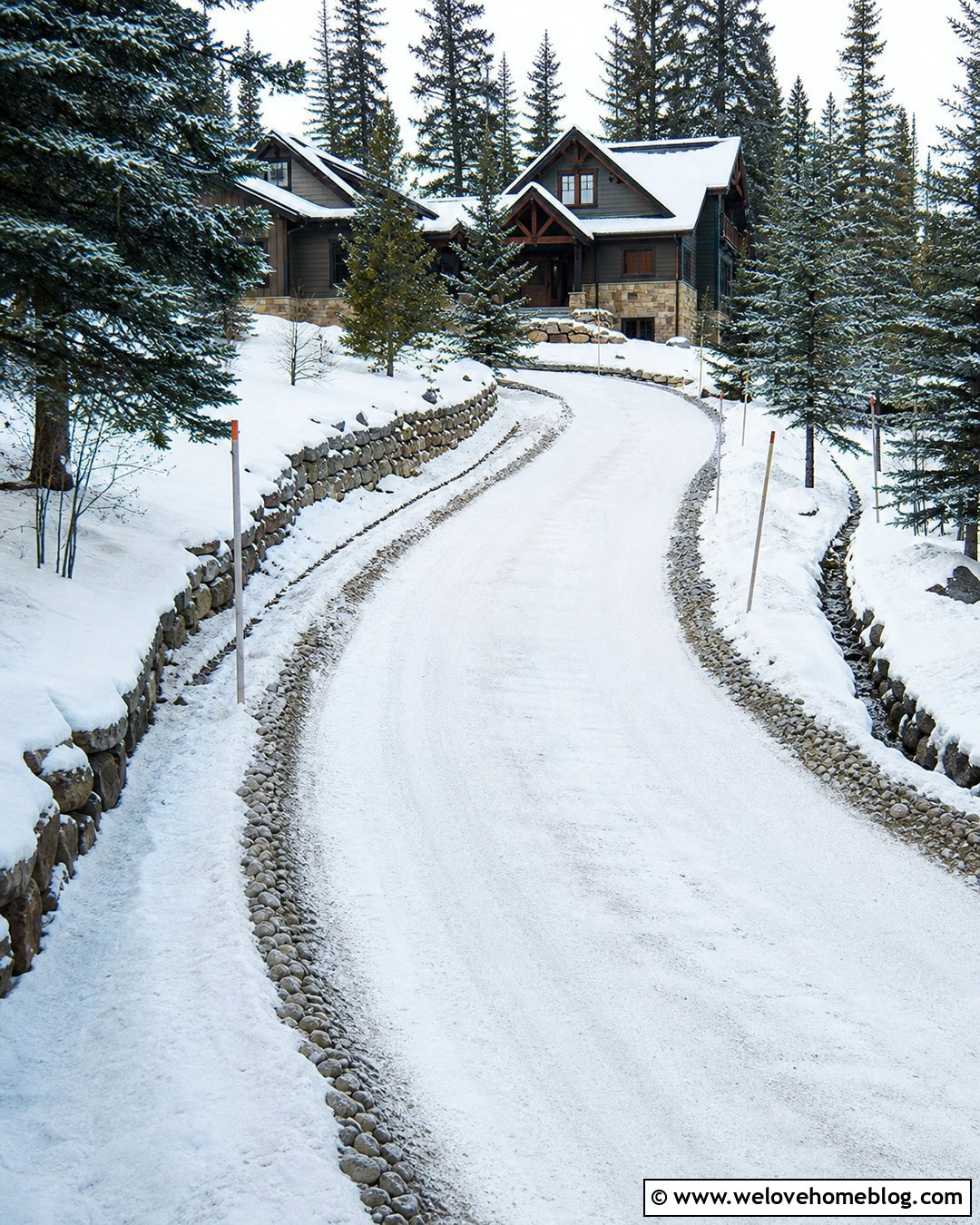 Plow Snow Without Removing Gravel - 20 Gravel Driveway Maintenance Ideas