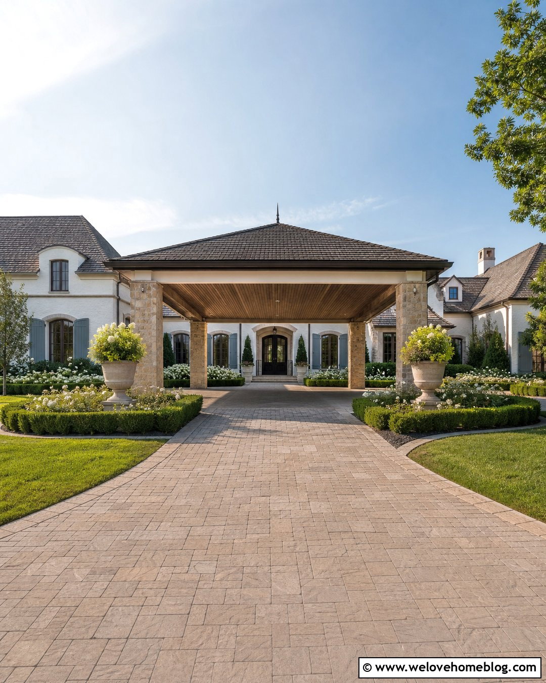 Porte Cochere Driveway Canopy - 25 driveway canopy ideas