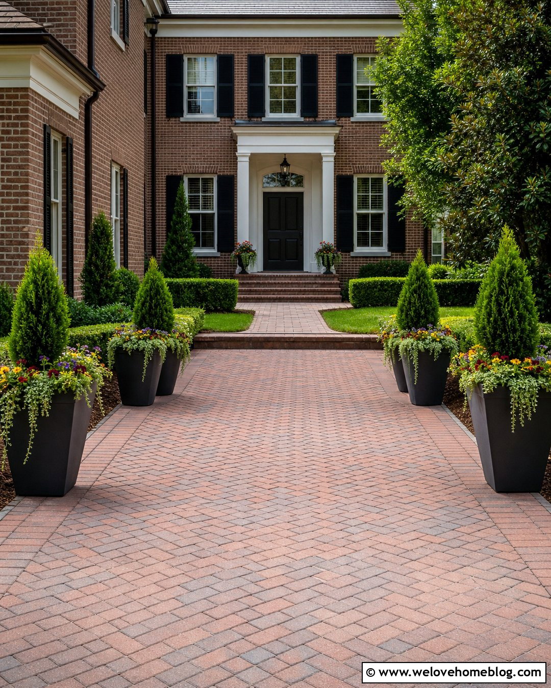 20 Lining Driveway With Plants Ideas for a Lush Entrance