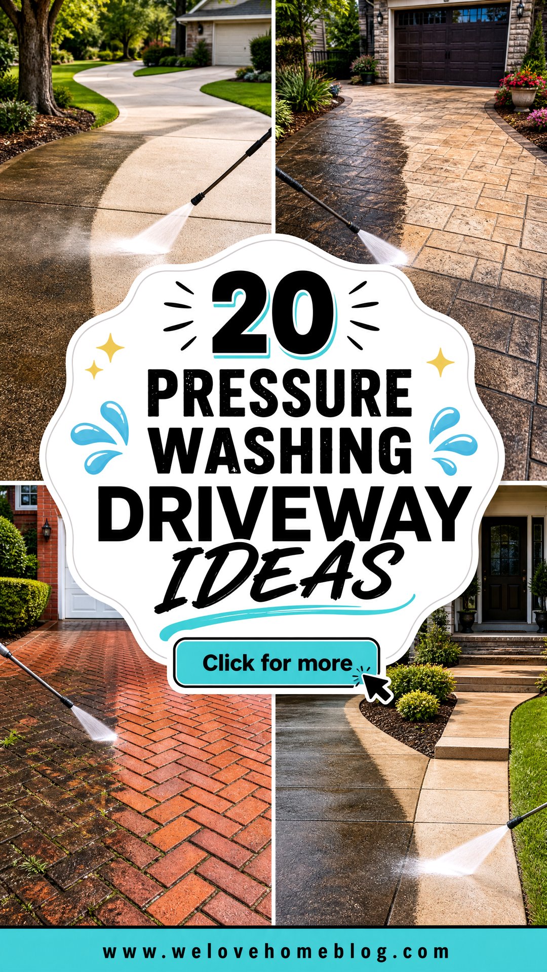 20 Pressure Washing Driveway Ideas for a Spotless Finish - 20 Pressure Washing Driveway Ideas for a Spotless Finish