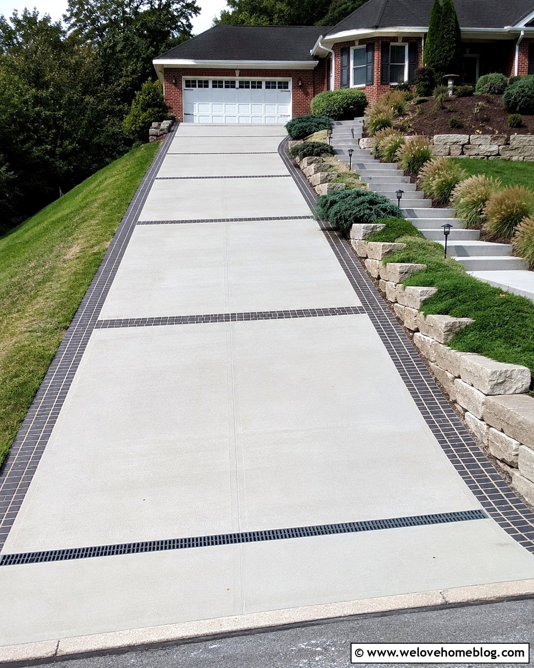 Pressure Washing a Sloped Concrete Driveway - 20 Pressure Washing Driveway Ideas