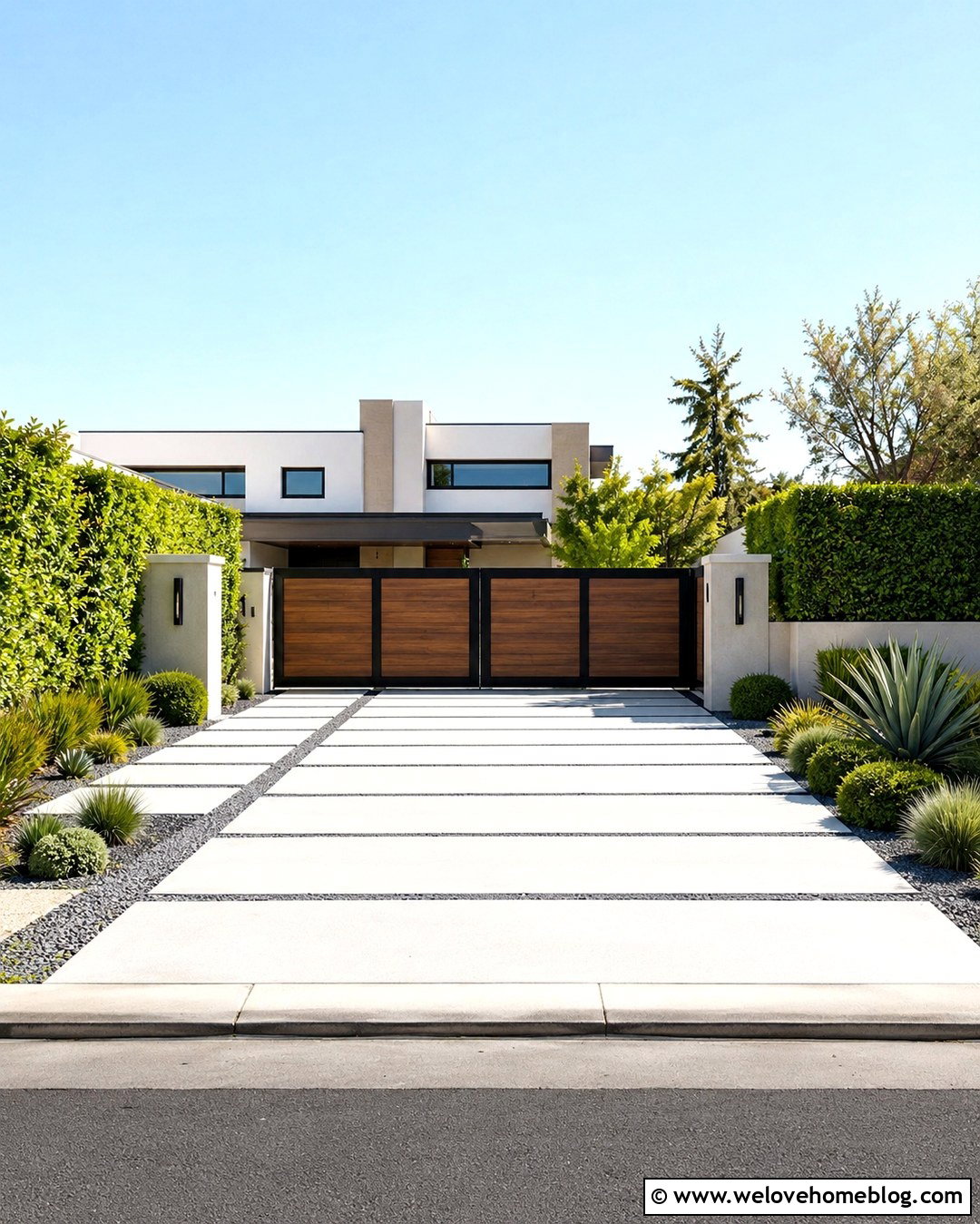 Privacy Bifold Driveway Gate - 20 Bifold Driveway Gate Ideas