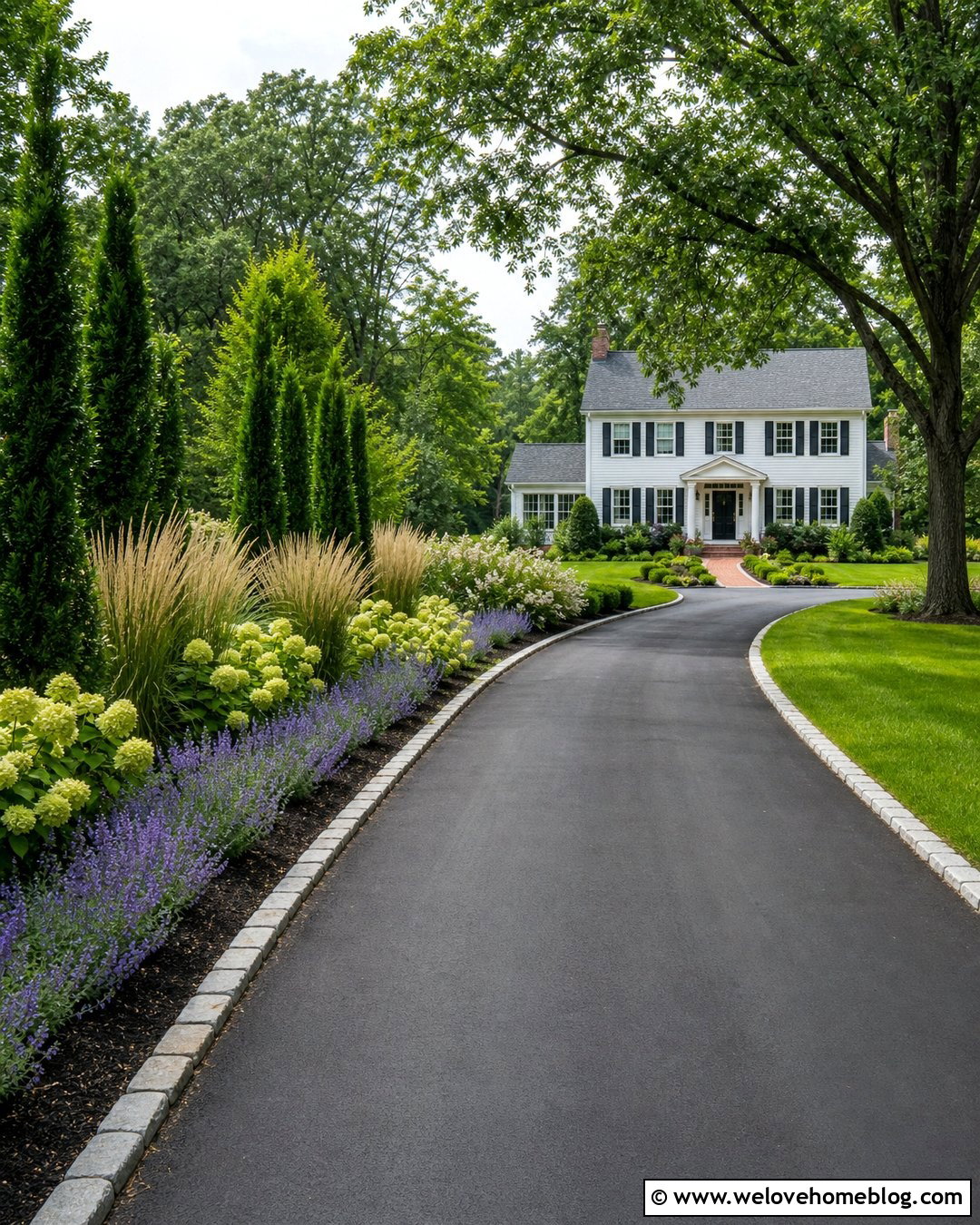 Privacy Garden Bed Next To Long Driveway - 20 Garden Bed Next To Driveway Ideas