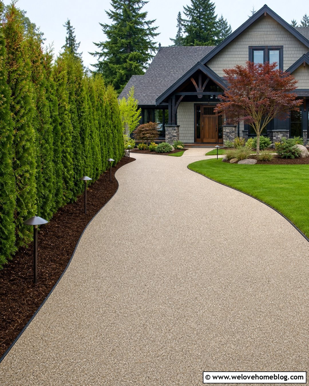 20 Privacy Hedge Along Driveway Ideas for a Serene Entry