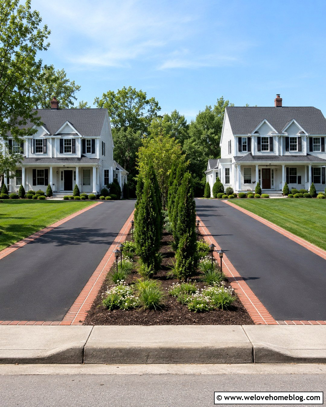 20 Landscaping Between Driveways Ideas for Clever Privacy