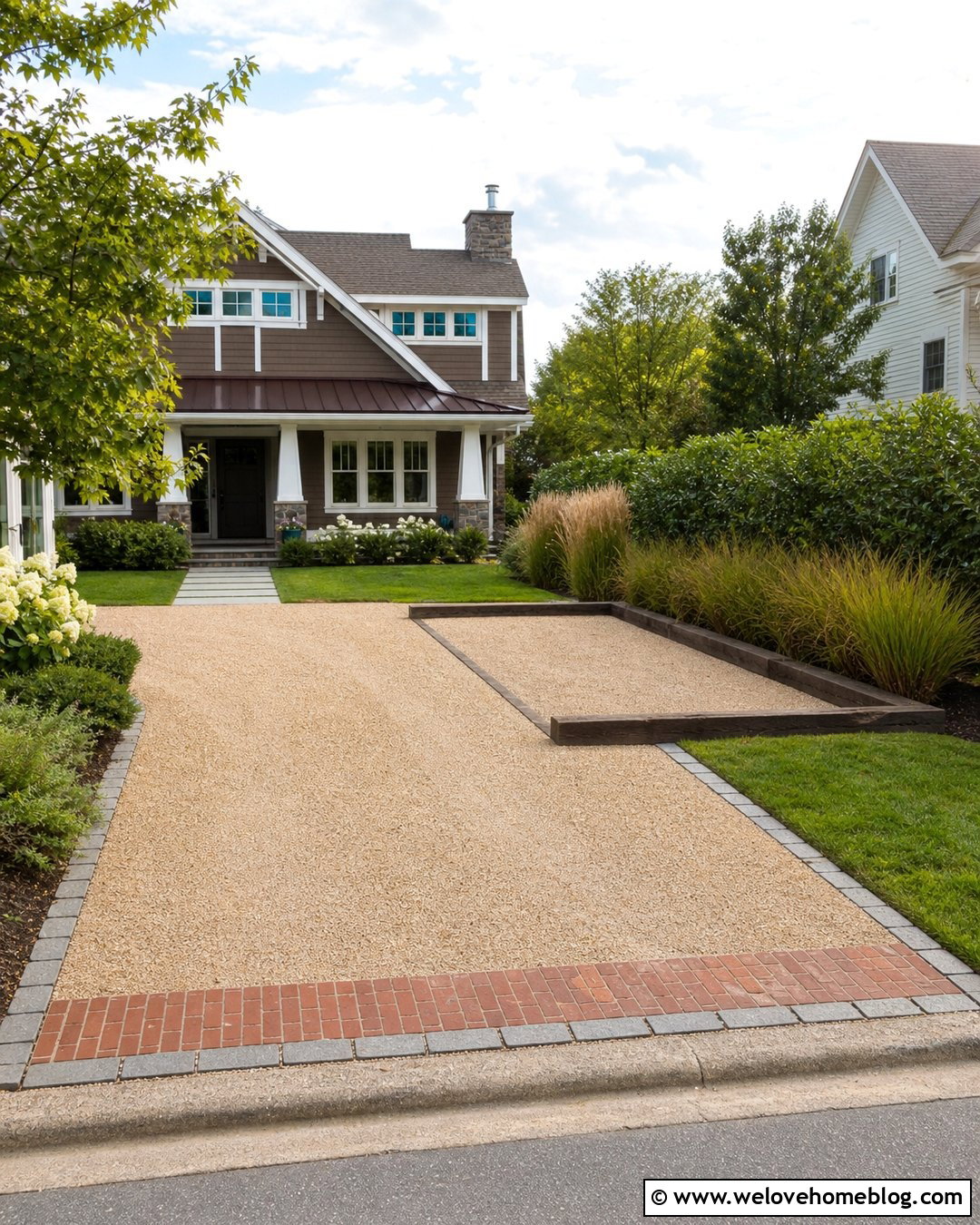 Railway Sleeper Parking Bay Border - 20 Railway Sleepers Driveway Ideas