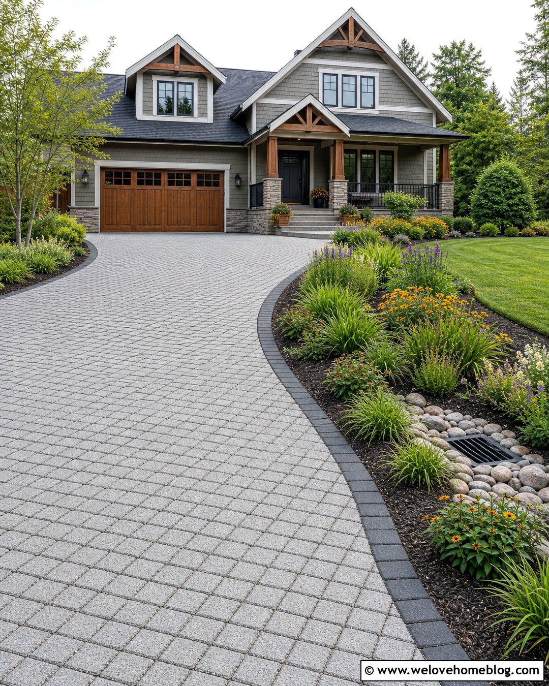 Rain Garden Driveway Plants - 20 lining driveway with plants ideas