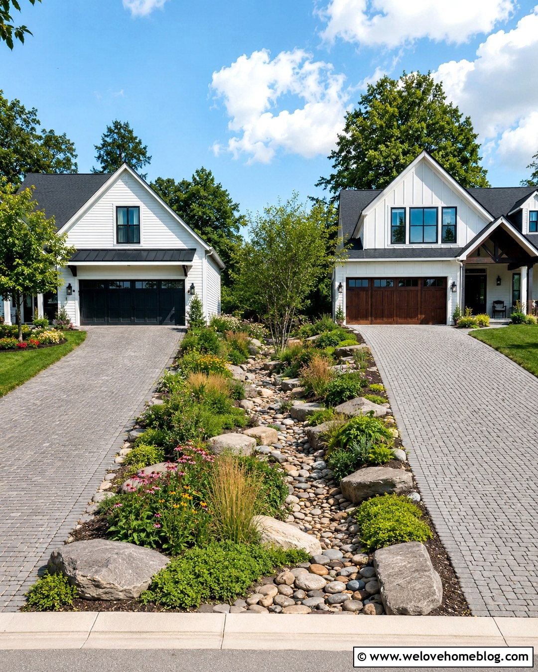 Rain Garden Landscaping Between Driveways - 20 landscaping between driveways ideas