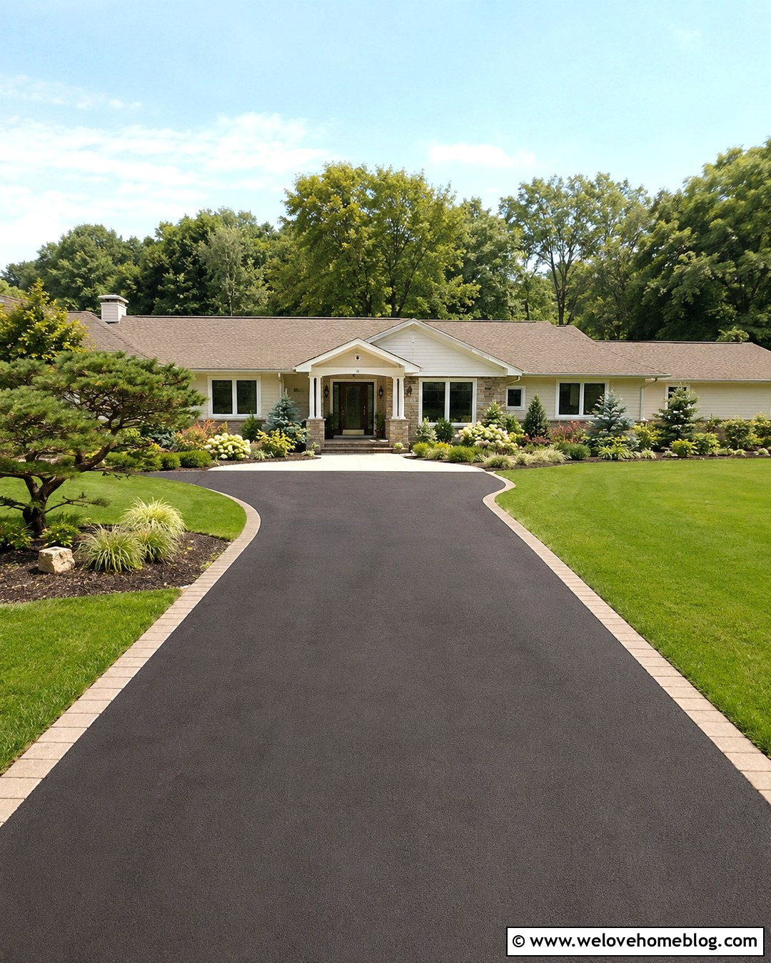 Ranch House Portico Driveway Entrance - 20 Portico Driveway Entrance Ideas