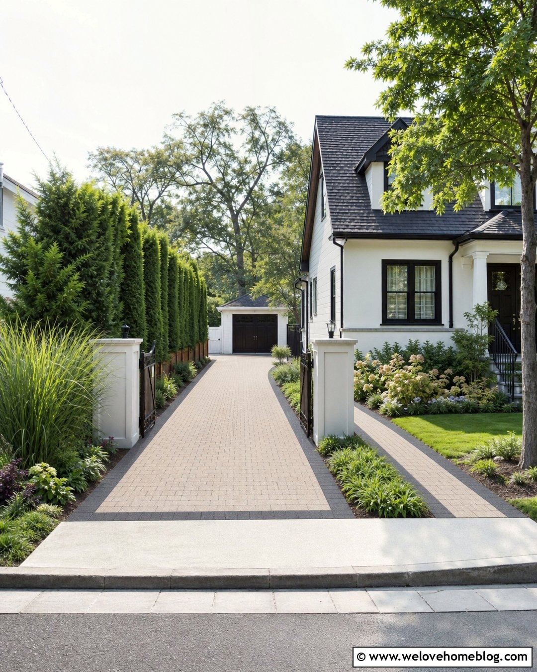 Rear Garage Driveway Layout - 30 Driveway Design Layout Ideas