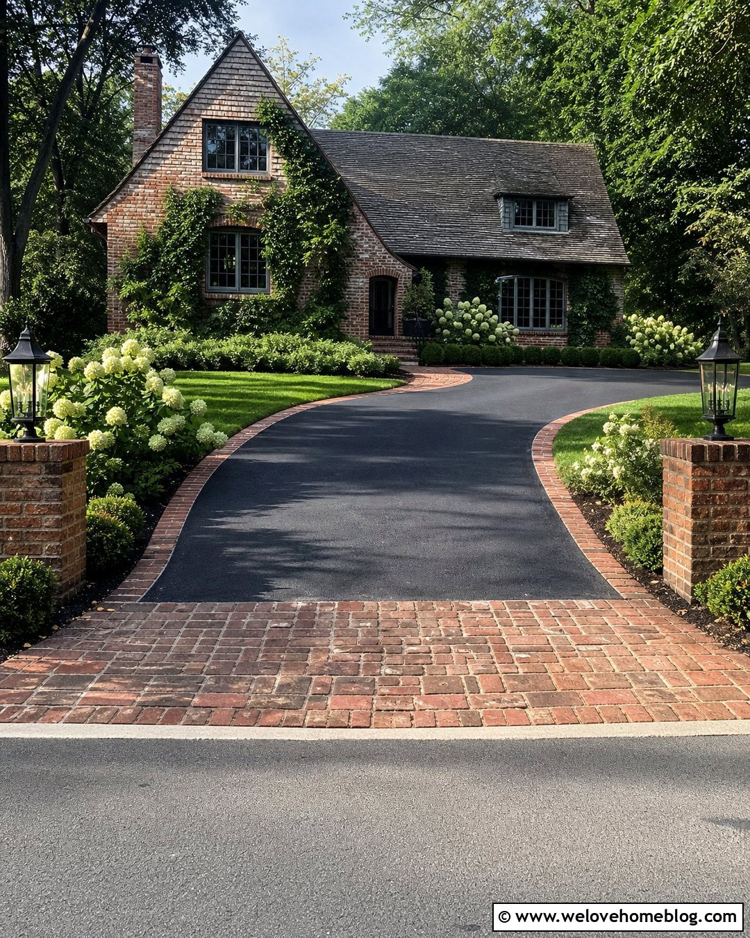 Reclaimed Brick Driveway Edging Blocks - 20 Driveway Edging Blocks Ideas