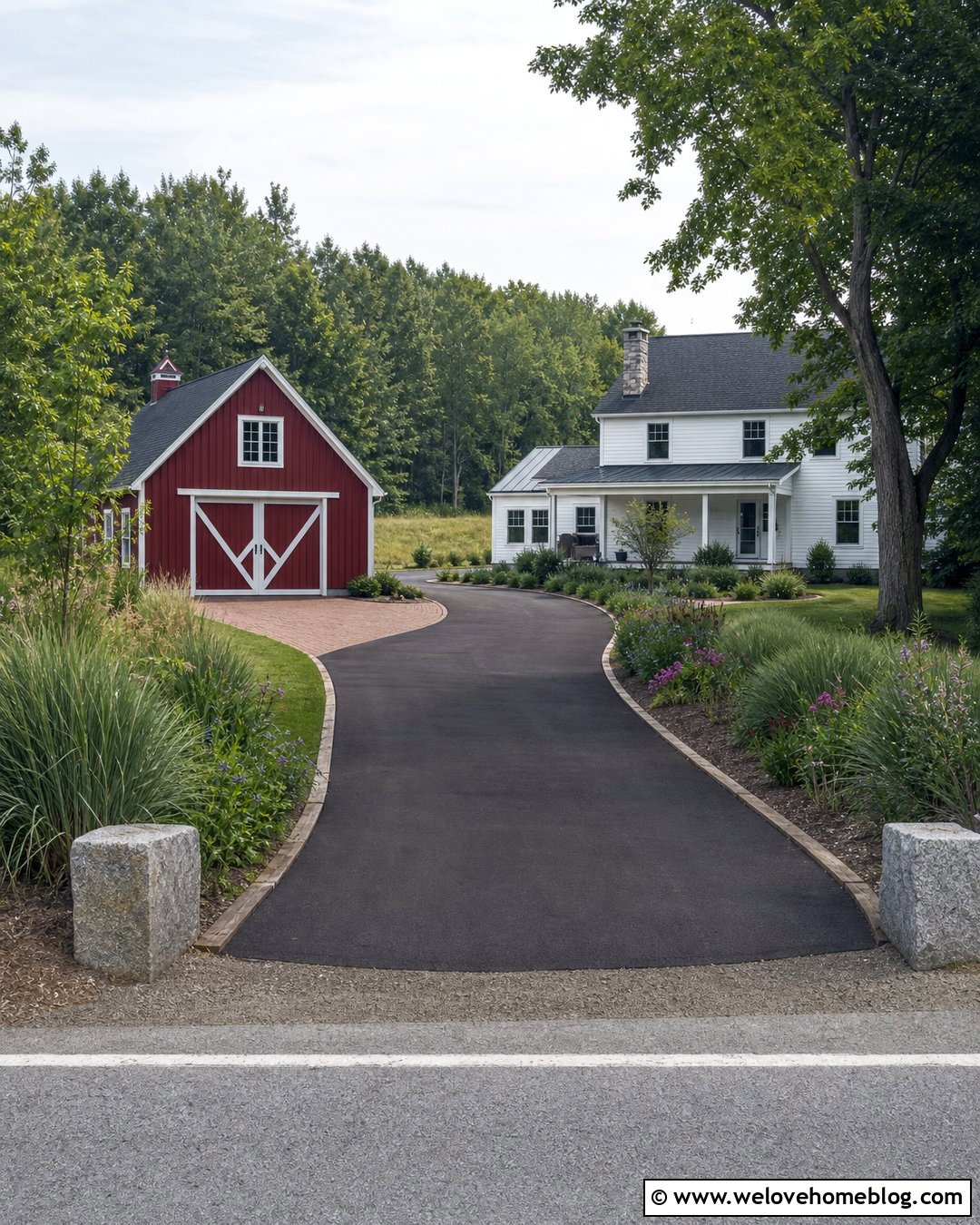 Recycled Asphalt Driveway Flooring - 35 Driveway Flooring Ideas