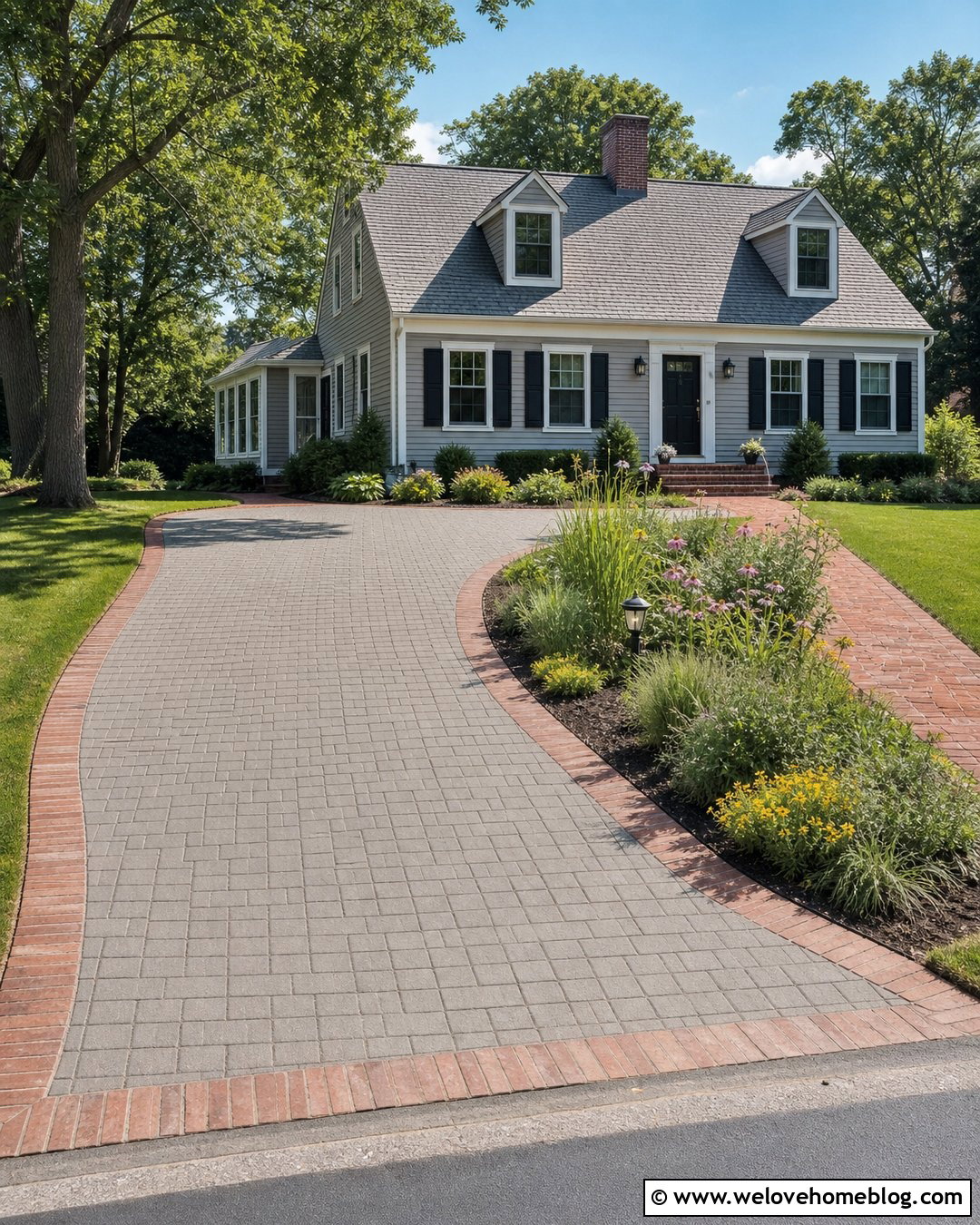 20 Raised Driveway Edging Ideas for a Crisp, Durable Border