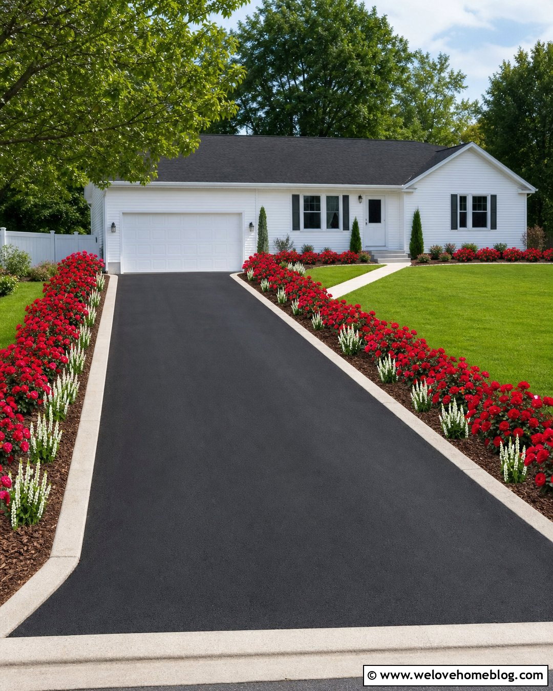 20 Roses Along Driveway Ideas for a Charming Garden Entry