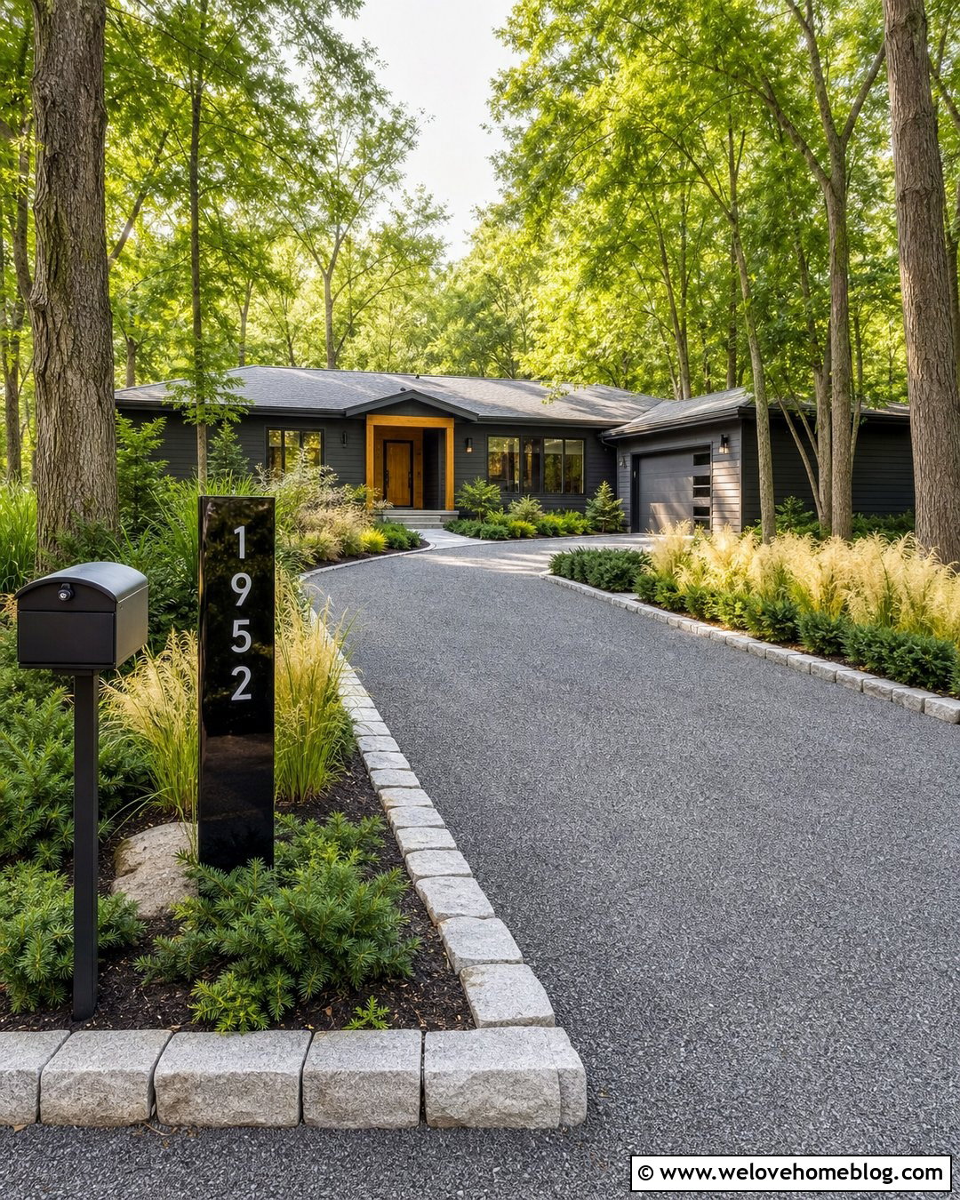 Reflective Driveway Address Marker - 35 house number sign for yard driveways ideas